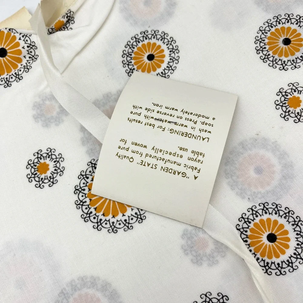 Vintage Garden State Flairspun 452 Carlye‎ 3 Piece Luncheon Placemat Set